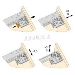 10 Juegos De Guías Para Cajones Silver De Extracción Total 490mm Acero Emuca 9 10 Juegos De Guías Para Cajones Silver De Extracción Total 490mm Acero Emuca -Brico Lemar Comercio 10 juegos de guias para cajones silver de extraccion total 490mm acero emuca 2