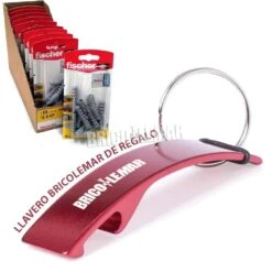 100 Tacos Fischer S 8mm - Caja 10 Blísteres De 10 Unidades -Brico Lemar Comercio 100 tacos fischer s 8mm caja 10 blisteres de 10 unidades 2