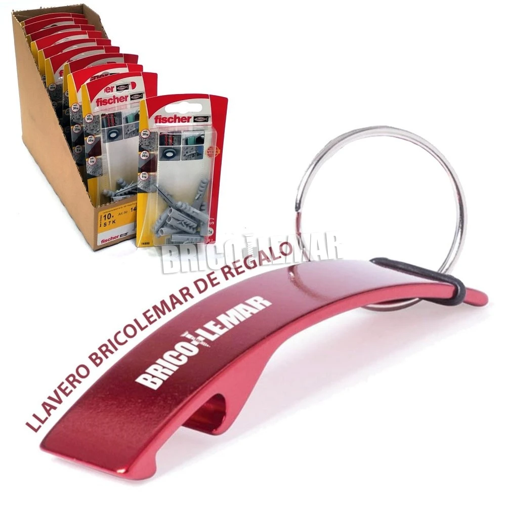 120 Tacos Fischer S 7mm - Caja 10 Blísteres De 12 Unidades 5 120 Tacos Fischer S 7mm - Caja 10 Blísteres De 12 Unidades - Imagen 3