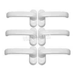 3 Juegos De 2 Manillas Blancas Cufesan Modelo 03120