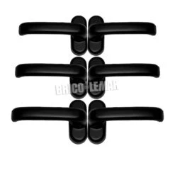 3 Juegos De 2 Manillas Negras Cufesan Modelo 03121