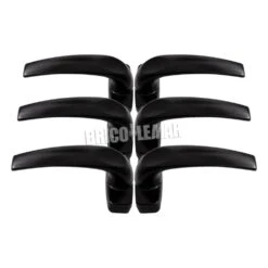 3 Juegos De 2 Manillas Negras Cufesan Modelo 03321