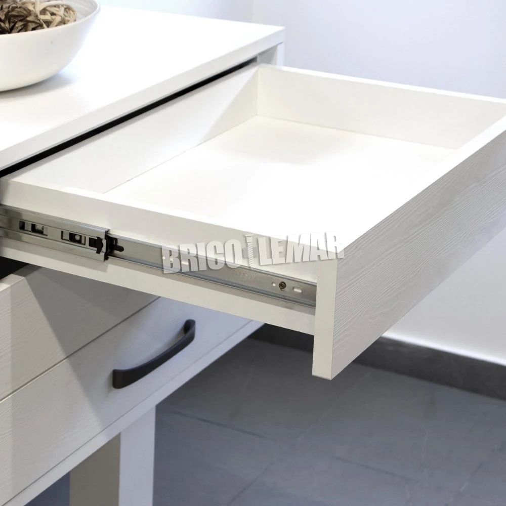 5 Juegos De Guías Para Cajones De Bolas 45x300mm Cierre Suave Emuca 5 5 Juegos De Guías Para Cajones De Bolas 45x300mm Cierre Suave Emuca - Imagen 3