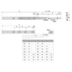 5 Juegos De Guías Para Cajones De Bolas 45x300mm Cierre Suave Emuca 9 5 Juegos De Guías Para Cajones De Bolas 45x300mm Cierre Suave Emuca -Brico Lemar Comercio 5 juegos de guias para cajones de bolas 45x300mm cierre suave emuca 3