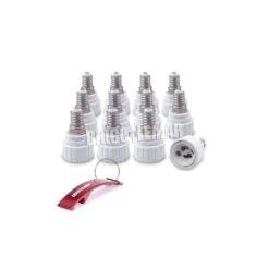 Adaptadores De Casquillo E14 A GU10 Caja De 12 Unidades GSC Evolution