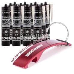 Adhesivo Fija+Plus Turbo Blanco Caja De 12 Cartuchos De 290ml Quiadsa -Brico Lemar Comercio adhesivo fija plus turbo blanco caja de 12 cartuchos de 290ml quiadsa 2