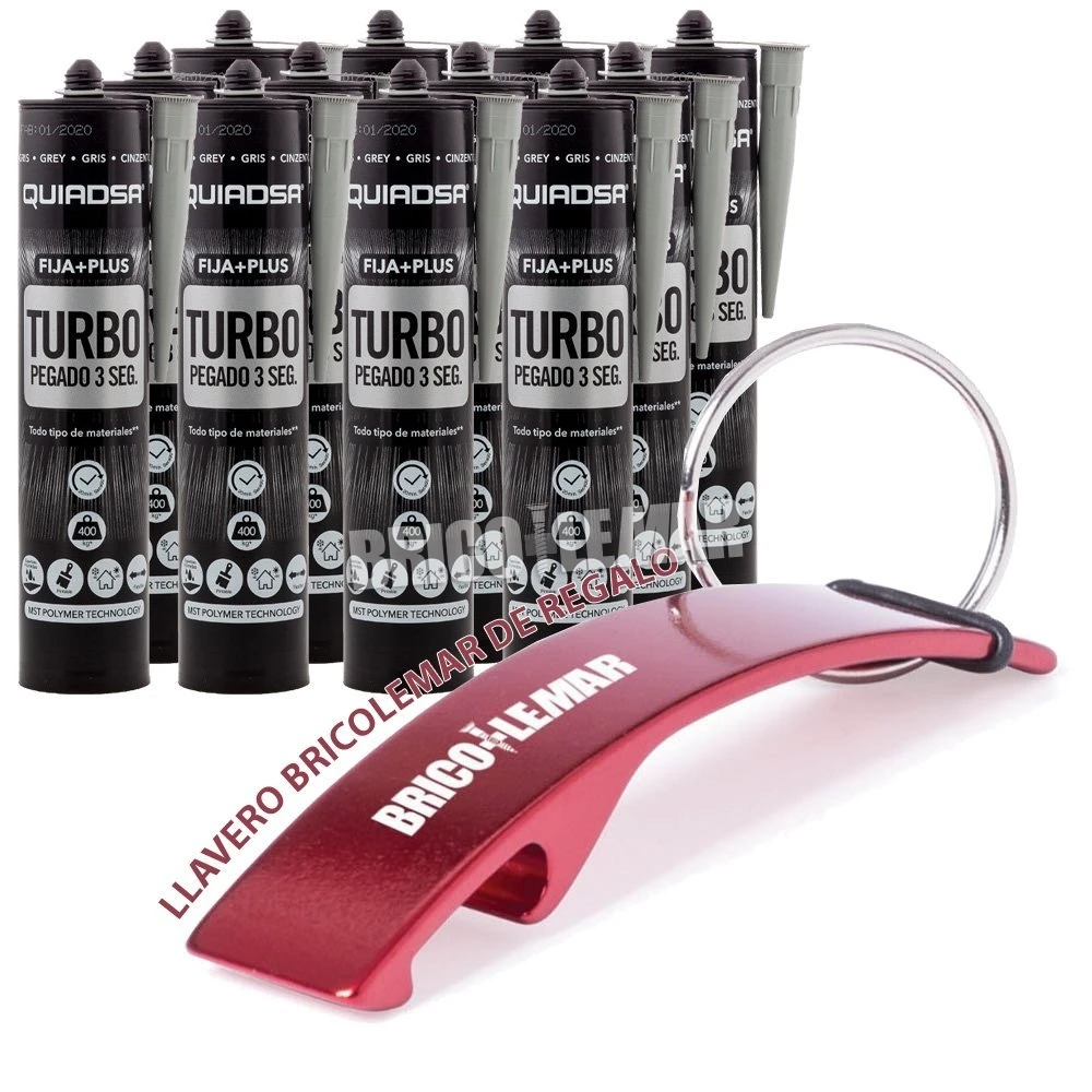 Adhesivo Fija+Plus Turbo Gris Caja De 12 Cartuchos De 290ml Quiadsa 5 Adhesivo Fija+Plus Turbo Gris Caja De 12 Cartuchos De 290ml Quiadsa - Imagen 3