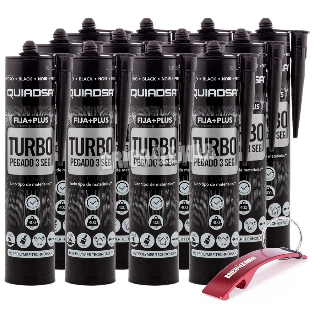 Adhesivo Fija+Plus Turbo Negro Caja De 12 Cartuchos De 290ml Quiadsa 3 Adhesivo Fija+Plus Turbo Negro Caja De 12 Cartuchos De 290ml Quiadsa