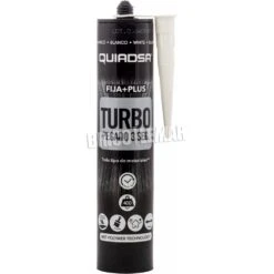 Adhesivo Fija+Plus Turbo Pegado 3 Segundos Blanco 290ml Quiadsa