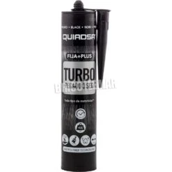 Adhesivo Fija+Plus Turbo Pegado 3 Segundos Negro 290ml Quiadsa