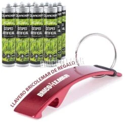 Adhesivo Y Sellador Elástico Para Césped Artificial BRIK-CEN PM-GREEN Quiadsa Verde Caja De 12 Cartuchos De 290ml -Brico Lemar Comercio adhesivo y sellador elastico para cesped artificial brik cen pm green quiadsa verde caja de 12 cartuchos de 290ml 1