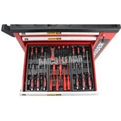 Armario De Herramienta De 7 Particiones Con 156 Piezas – Mader -Brico Lemar Comercio armario de herramienta de 7 particiones con 156 piezas mader 3