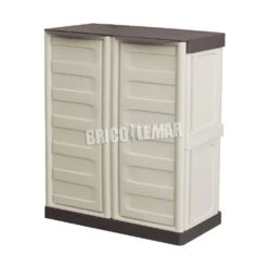 Armario De Polipropileno Bajo Línea Spazio AS01 Puertas Abatibles 70x39x85,5cm Maiol