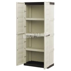 Armario De Polipropileno Línea Spazio AS02 Puertas Abatibles 70x39x165cm Maiol