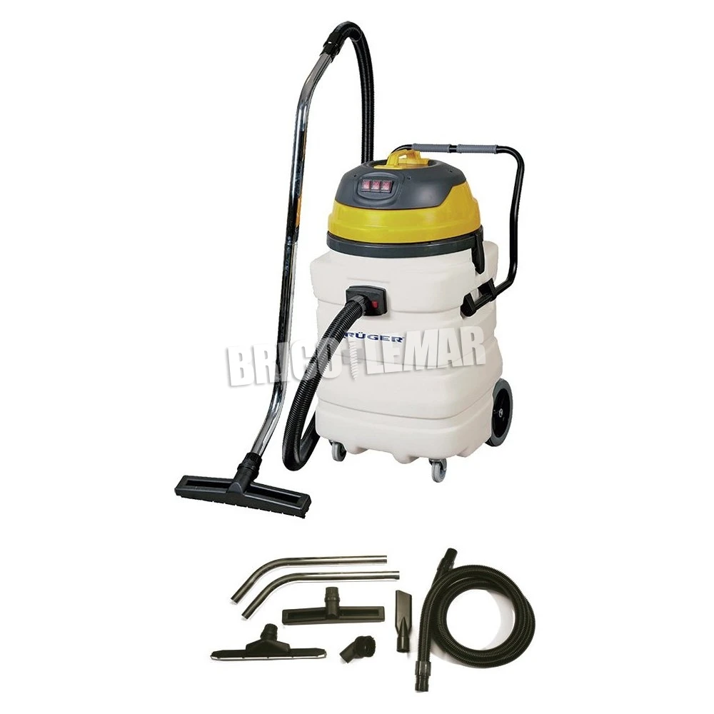 Aspirador Polvo-líquido 3.600W 90L Con Carro Market Krüger KRA776 4 Aspirador Polvo-líquido 3.600W 90L Con Carro Market Krüger KRA776 - Imagen 2