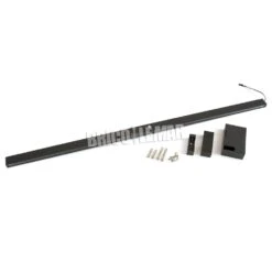 Barra Para Armario Regulable 408-558mm Con Luz LED Blanca Natural Aluminio Moka Emuca -Brico Lemar Comercio barra para armario regulable 408 558mm con luz led blanca natural aluminio moka emuca 2