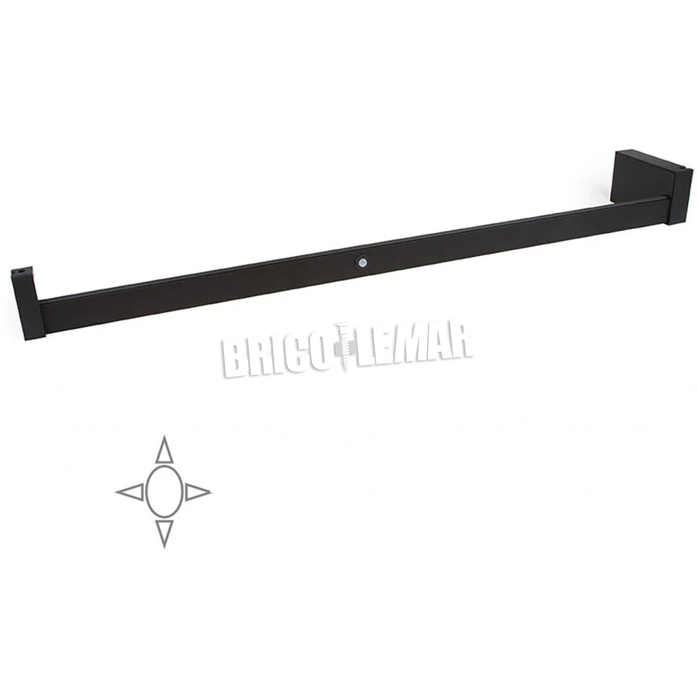 Barra Para Armario Regulable 858-1008mm Con Luz LED Blanca Natural Aluminio Moka Emuca 4 Barra Para Armario Regulable 858-1008mm Con Luz LED Blanca Natural Aluminio Moka Emuca - Imagen 2