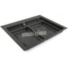 Base Para Contenedores Cajón Cocina Módulo 600mm Plástico Gris Antracita Emuca -Brico Lemar Comercio base para contenedores cajon cocina modulo 600mm plastico gris antracita emuca