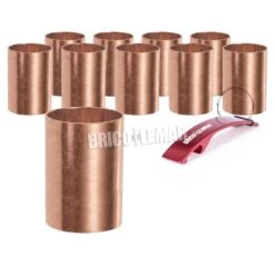 Bolsa De 10 Manguitos Para Soldar De 15mm Cobre Vemasa