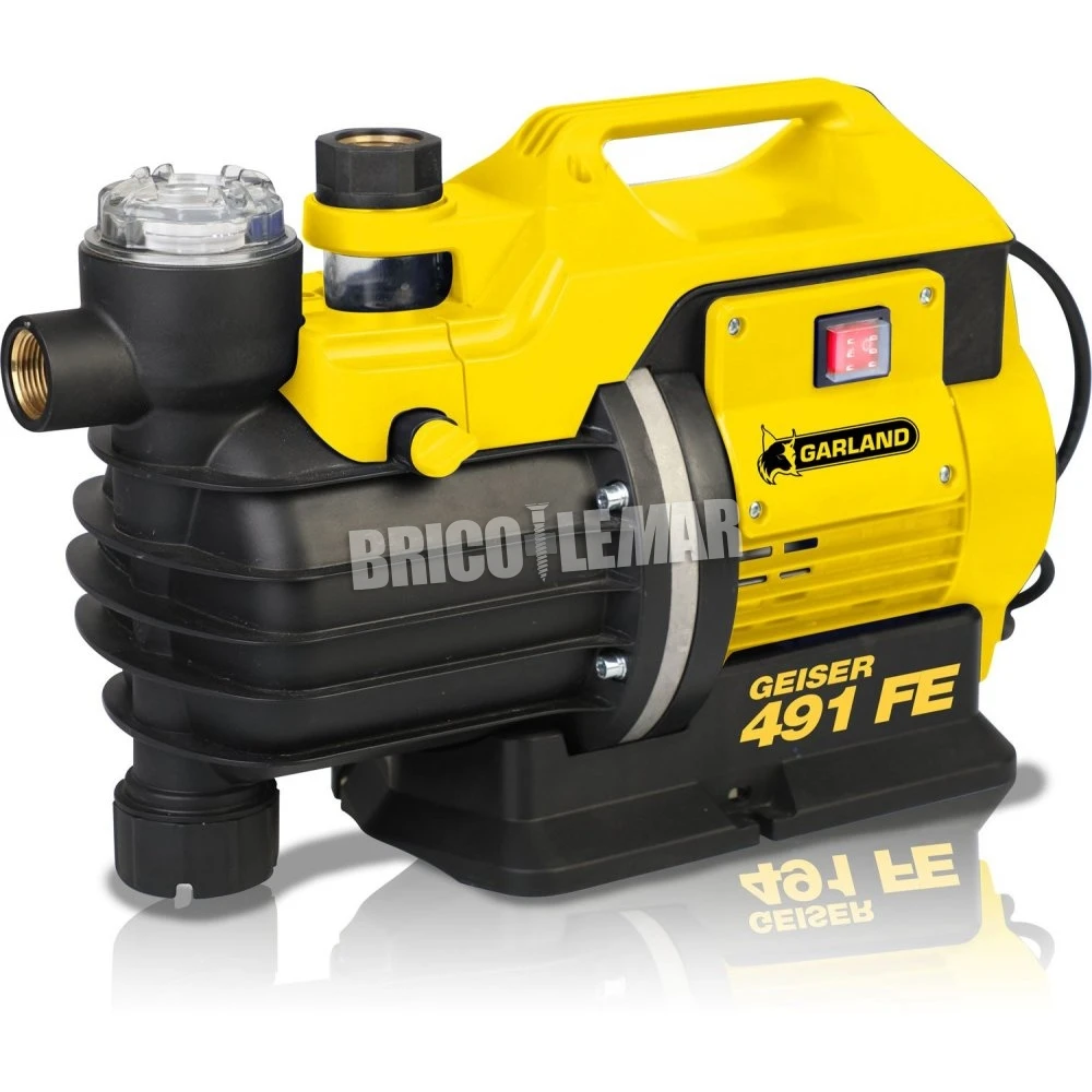 Bomba De Agua Presión Centrífuga 1.300W Garland GEISER 491 FE-V20 3 Bomba De Agua Presión Centrífuga 1.300W Garland GEISER 491 FE-V20