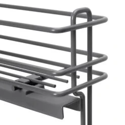 Botellero Extraíble TitaneMax Con Cierre Suave, Lateral Izquierdo, 3 Bandejas, Módulo 150mm, Acero, Gris Antracita - Emuca -Brico Lemar Comercio botellero extraible titanemax con cierre suave lateral izquierdo 3 bandejas modulo 150mm acero gris antracita emuca 3