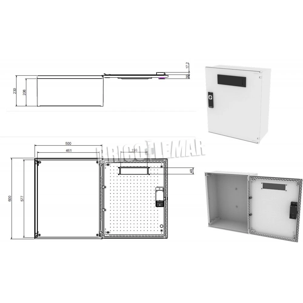 Buzón Inteligente Deliberty Prime Mailbox AT 65B Con Bocacartas Acabado Estándard 7 Buzón Inteligente Deliberty Prime Mailbox AT 65B Con Bocacartas Acabado Estándard - Imagen 6