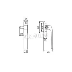 Caja Con 3 Cierres De Presión De Rodillo Aluminio Izquierda Cufesan -Brico Lemar Comercio caja con 3 cierres de presion de rodillo aluminio izquierda cufesan 2