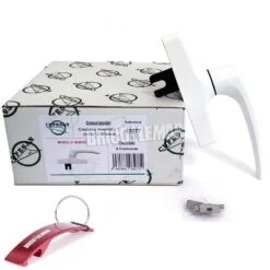 Caja Con 4 Cremonas Reversibles 1 Patilla U Oscilo Blanca Cufesan