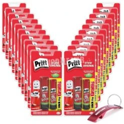 Caja De 20 Blísteres De Pegamento En Barra Pritt De 22+11grs Henkel
