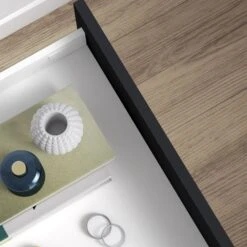 Cajón Exterior Vertex Con Regulación 3D De Altura 83mm, 40kg, Profundidad 450mm, Acero, Pintado Blanco - Emuca -Brico Lemar Comercio cajon exterior vertex con regulacion 3d de altura 83mm 40kg profundidad 450mm acero pintado blanco emuca 3