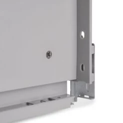 Cajón Exterior Vertex Con Regulación 3D De Altura 93mm, 40kg, Profundidad 300mm, Acero, Pintado Aluminio - Emuca -Brico Lemar Comercio cajon exterior vertex con regulacion 3d de altura 93mm 40kg profundidad 300mm acero pintado aluminio emuca 5