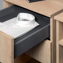 Cajón Exterior Vertex Push Sincro Con Regulación 3D De Altura 178mm, 40kg, Profundidad 450mm, Acero, Gris Antracita - Emuca -Brico Lemar Comercio cajon exterior vertex push sincro con regulacion 3d de altura 178mm 40kg profundidad 450mm acero gris antracita emuca 2