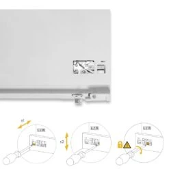 Cajón Protone 30kg Con Guías De Extracción Total Y Cierre Suave, 178mm, 450mm, Acero Blanco - Emuca -Brico Lemar Comercio cajon protone 30kg con guias de extraccion total y cierre suave 178mm 450mm acero blanco emuca 5