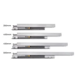 Cajón Protone 30kg Con Guías De Extracción Total Y Cierre Suave, 178mm, 450mm, Acero Blanco - Emuca -Brico Lemar Comercio cajon protone 30kg con guias de extraccion total y cierre suave 178mm 450mm acero blanco emuca 6