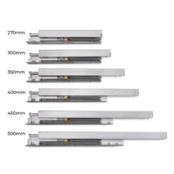 Cajón Protone 30kg Con Guías De Extracción Total Y Cierre Suave, 93mm, 400mm, Acero Blanco - Emuca -Brico Lemar Comercio cajon protone 30kg con guias de extraccion total y cierre suave 93mm 400mm acero blanco emuca 6