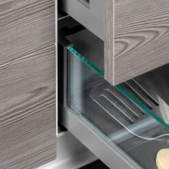 Cajón Vertex Lateral Vidrio Altura 131mm Profundidad 500mm Gris Antracita - Emuca 14 Cajón Vertex Lateral Vidrio Altura 131mm Profundidad 500mm Gris Antracita - Emuca -Brico Lemar Comercio cajon vertex lateral vidrio altura 131mm profundidad 500mm gris antracita emuca 3