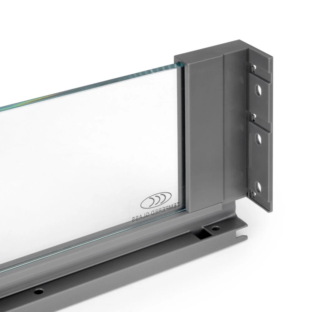 Cajón Vertex Lateral Vidrio Altura 131mm Profundidad 500mm Gris Antracita - Emuca 10 Cajón Vertex Lateral Vidrio Altura 131mm Profundidad 500mm Gris Antracita - Emuca - Imagen 8