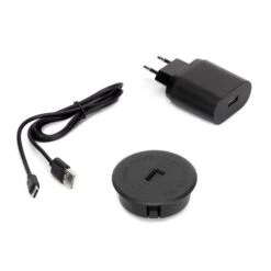 Cargador Inalámbrico Airtop 2 Negro USB-A D.60mm 10W Qi Superficie - Emuca