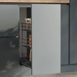 Carro Extraíble Titane De Fijación Inferior Con Cierre Suave, Módulo 300mm, Acero, Gris Antracita - Emuca 10 Carro Extraíble Titane De Fijación Inferior Con Cierre Suave, Módulo 300mm, Acero, Gris Antracita - Emuca -Brico Lemar Comercio carro extraible titane de fijacion inferior con cierre suave modulo 300mm acero gris antracita emuca 2