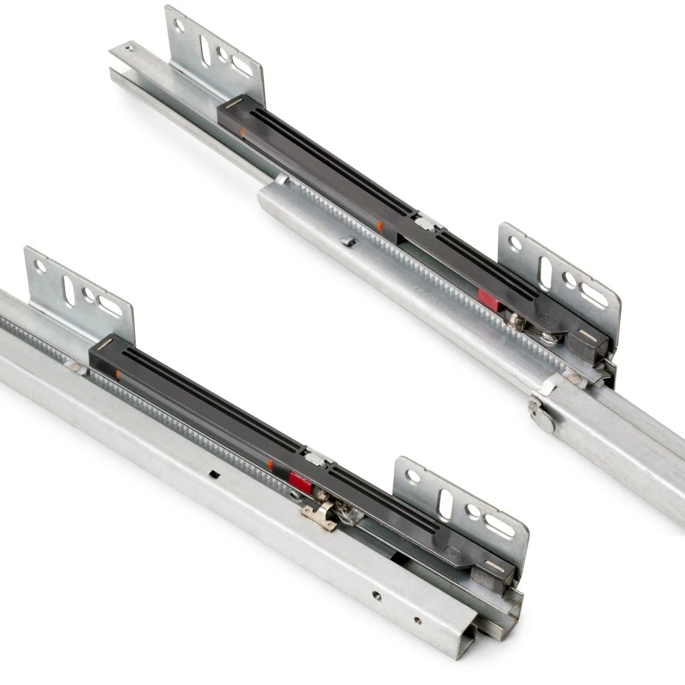 Carro Extraíble Titane De Fijación Inferior Con Cierre Suave, Módulo 300mm, Acero, Gris Antracita - Emuca 6 Carro Extraíble Titane De Fijación Inferior Con Cierre Suave, Módulo 300mm, Acero, Gris Antracita - Emuca - Imagen 4