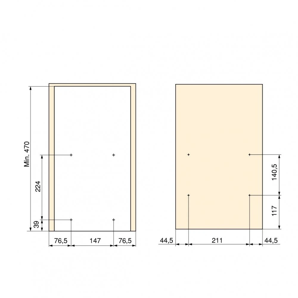 Carro Extraíble Titane De Fijación Inferior Con Cierre Suave, Módulo 300mm, Acero, Gris Antracita - Emuca 8 Carro Extraíble Titane De Fijación Inferior Con Cierre Suave, Módulo 300mm, Acero, Gris Antracita - Emuca - Imagen 6