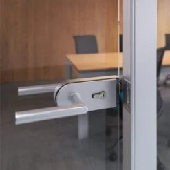 Cerradura Para Puerta De Cristal 8-12mm Con Marco De Madera Acero Anodizado Llave - Emuca -Brico Lemar Comercio cerradura para puerta de cristal 8 12mm con marco de madera acero anodizado llave emuca 3