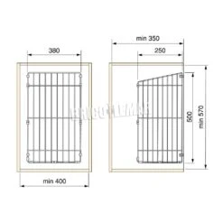 Cesto De Lavandería Acero Cromado Para Módulo Emuca -Brico Lemar Comercio cesto de lavanderia acero cromado para modulo emuca 2