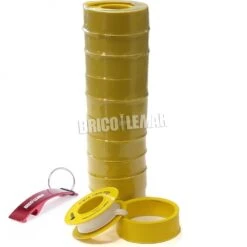 Cinta Teflón 12mm 12m 10 Unidades Mercatools