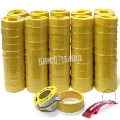 Cinta Teflón 12mm 12m 100 Unidades Mercatools