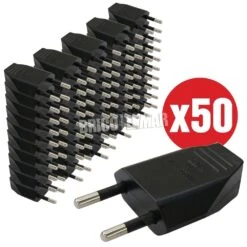 Clavija Bipolar 4mm Negro GSC Evolution Caja 50 Unidades