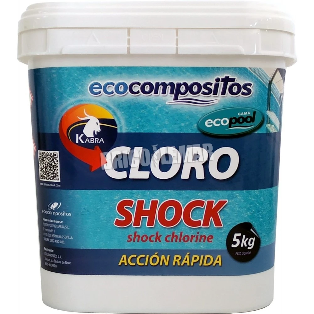 Cloro Shock Acción Rápida 5Kg Kabra 3 Cloro Shock Acción Rápida 5Kg Kabra