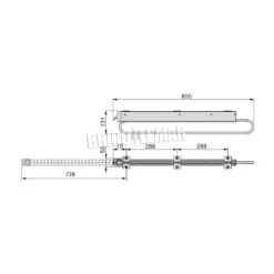 Colgador Extraíble Para Armario Gran Profundidad Self 800mm Acero Y Plástico Negro Emuca -Brico Lemar Comercio colgador extraible para armario gran profundidad self 800mm acero y plastico negro emuca 4