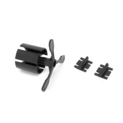 Columna Pasacables Hexa, Plástico, Negro - Emuca -Brico Lemar Comercio columna pasacables hexa plastico negro emuca 3