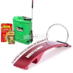 Combo Insecticida Triple Acción Para Plantas Ecológico 100ml Flower + Pulverizador A Batería 16L 12V + Kit De Protección -Brico Lemar Comercio combo insecticida triple accion para plantas ecologico 100ml flower pulverizador a bateria 16l 12v kit de proteccion 4